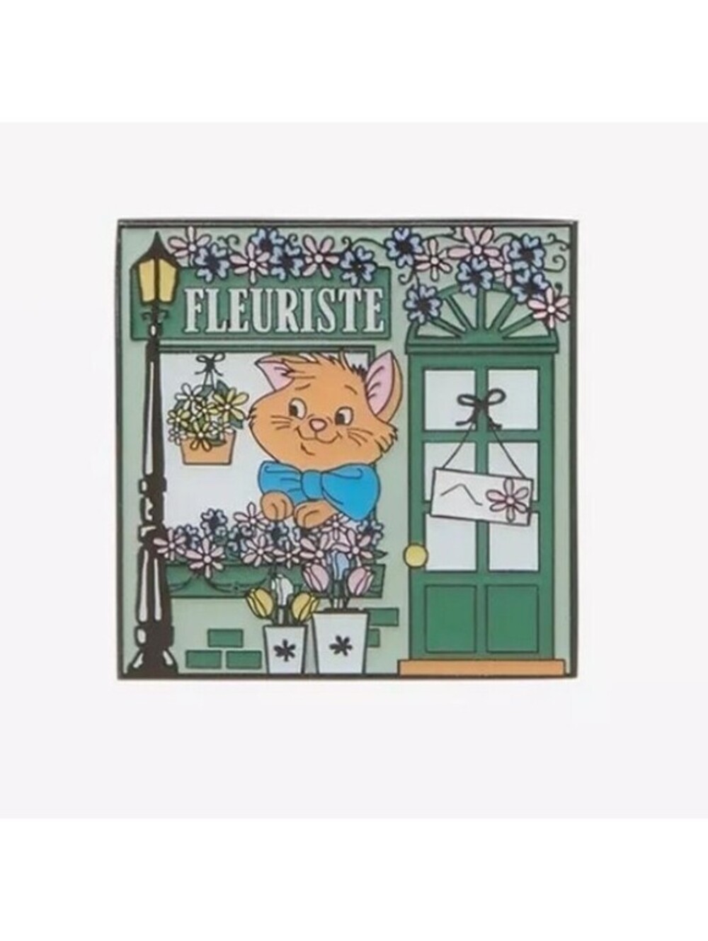 Loungefly Disney Aristocats Character Buildings Blind Box Enamel Pin